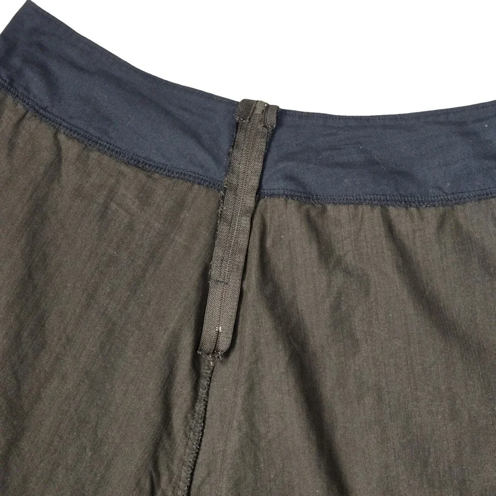 90s Grunge Striped Corduroy Mini Skirt A-Line Boho Retro MD LG Lightweight Alt